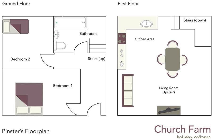Church Farm Holiday Cottages - Pinster Cottage Ashbourne  Exteriér fotografie